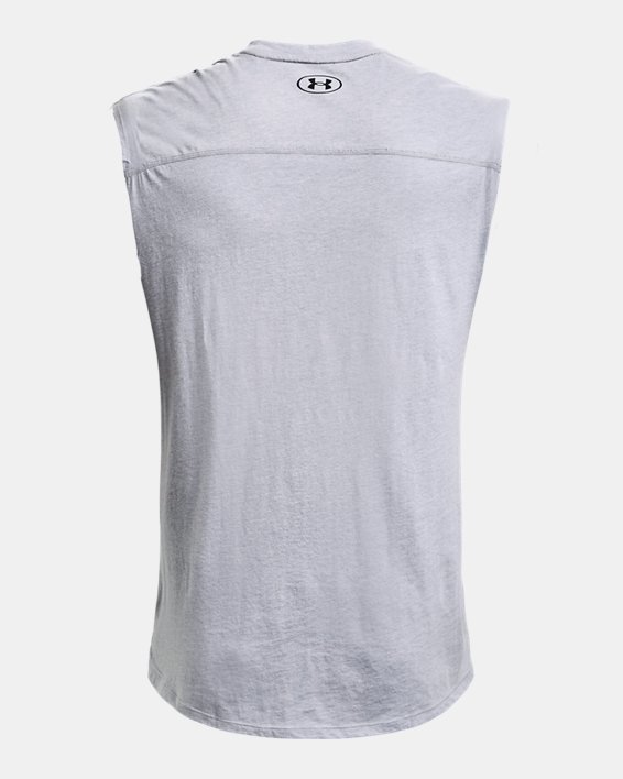 Men's Project Rock Cutoff T-Shirt in Gray image number 6